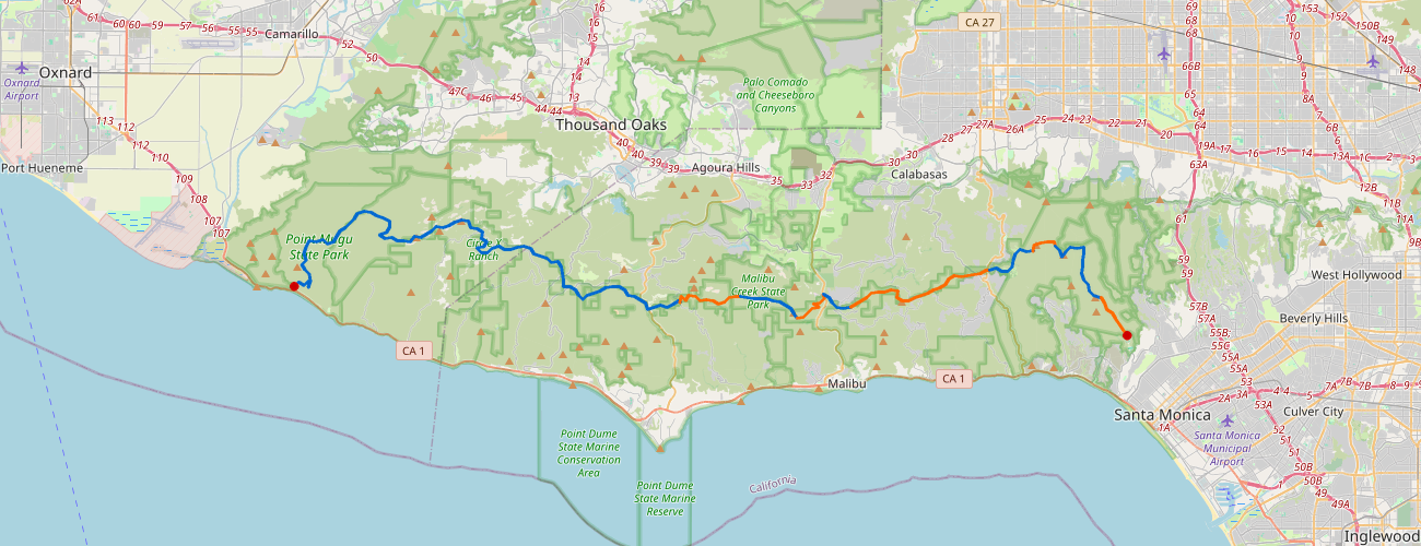 Backbone Trail overview